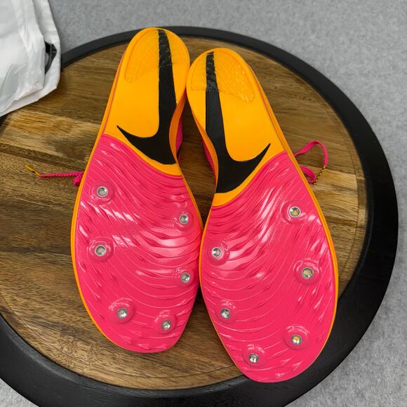 Nike ZoomX Dragonfly Mens Size 10 Hyper Pink Black Track Spikes CV0400-600 NEW - Picture 6 of 7